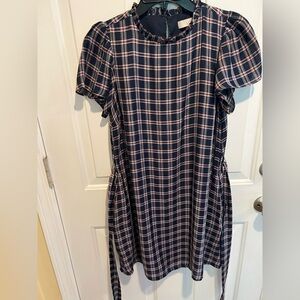 LOFT brand plaid dress size XS
